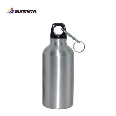 China Sunmeta 600ml Viable White Coated Sublimation Bottle Aluminum Bicycle Sports Water Bottle LH-03 for sale