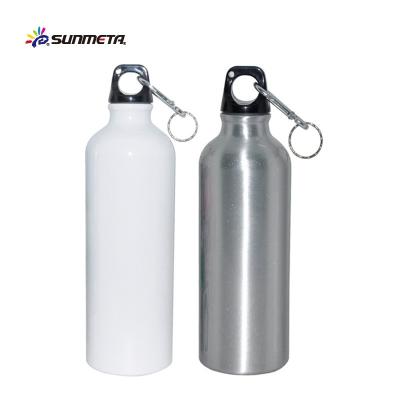 China Sunmeta Viable Empty Sublimation Transfer Printing Aluminum Sports Water Bottle With CE Certification for sale