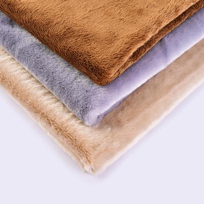 China Factory Supplier Super Soft Comfortable Heavy Duty Plain 700gsm Upholstery Velvet Fabrics Abrasion-Resistant For Decoration for sale