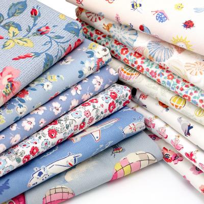 China Factory direct sale Abrasion-resistant flower polyester cotton woven linen fabrics for sofa for sale