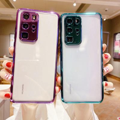 China High Protective Hot Sales Soft TPU Back Cover For Huawei P40 Clear Transparent Case Phone Case For Huawei P40 pro for sale