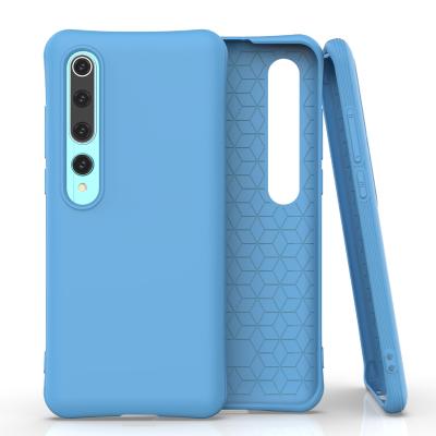 China luxury Anti-drop silicone rubber liquid case for xiaomi mi10 / mi 10pro anti drop case cover shell for sale