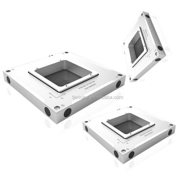 China nanometer (nm) NS-XY400-01 China manufacturer of precision x/y nano flexure positioning table PZT top generating and measuring displacement stack Nanopositioning linear stages for sale