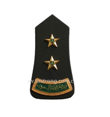 China Uniform Factory Customized Epaulets Shoulder Panel Pilot Shoulder Pads Uniforms Uniform Accessories for sale