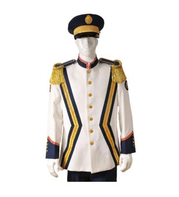 China Saudi Arabia Royal Renaissance Costume Manufacturer Uniforms Cosplay Costume Parade Marching Band Anti-Static Goth Tactical Punk Jackets Jacket for sale