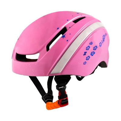 China Wholesale PC+EPS Kids Cycling Helmet LED Bike Helmet Flash Riding Kids Safety Helmet For Kid for sale