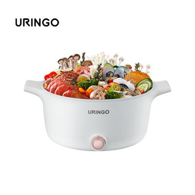 China New Design 5L Multi Function Hot Household Electric Cooking Pot Pans Easily Cleaned Electric Boiling Pan for sale