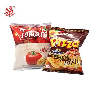 China High Quality Back Seal Potato Chips Packaging Bags For Food for sale