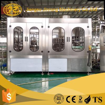 China Small Scale Capping Gasket Automatic Beverage Juice Bottle Washing Liquid Water Filling Machine Price And Seal for sale