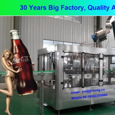 China High Quality Automatic Glass Bottle Glass Bottle Beer Filling Machine For Crown Cap for sale