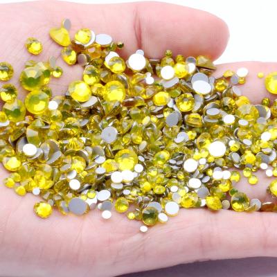 China SS12 14400PCS Crystal Stones Flat Back Many Bags Garment Nail Art Shose Hot Sale Super Glitter Colors 3D Non HotFix Fake Nail Stones Charm Glass Manicure for sale