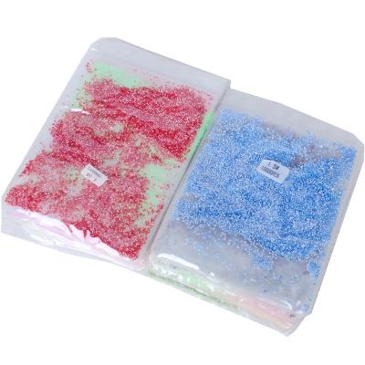 China Flatback New Style 10000pcs 1.5mm ab colors Glue On Resin Bead Half Round Flatback For Clothes Dresses DIY Crafts Scrapbook Decoration for sale