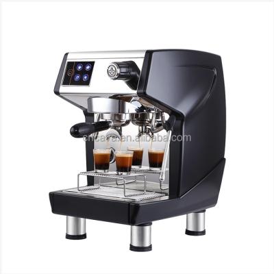 China Commercial Double Boiler Hotel Espresso Milk Steamer Automatic Pump Pressure Single Head Coffee Maker Machine for sale