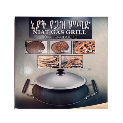 China Ethiopian Arabic hotel niat gas grill for enjera hambasha pizza pita pancakes for sale