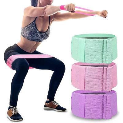 China High Elasticity Yoga High Elasticity Hip Workout Bands for sale