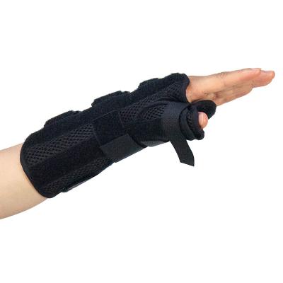 China 2021 New Orthopedic Thumb and Wrist Support Thumb Spica Splint and Wrist Splint for Supporting Sprains for sale