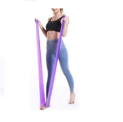 China Non Slip Latex Resistance Band Powder Free Workout for sale