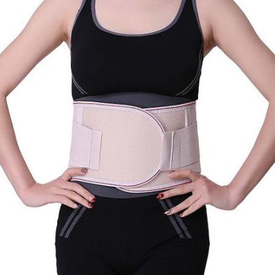 China Unisex Adjustable Back Body Back Body Brace Lumbar Brace Belt Plus Size Breathable Thin Lumbar Support Brace for sale