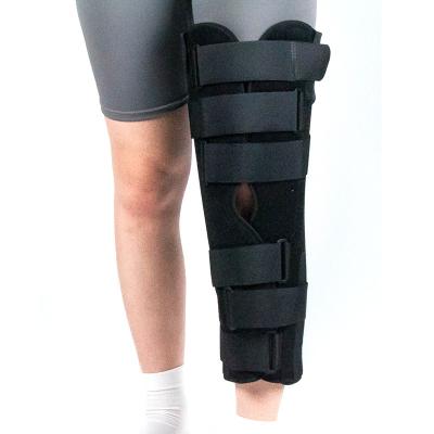 China Adult Adjustable Knee Brace Joint Brace Fracture Support Knee Brace Surgical Fixation Stabilization for sale