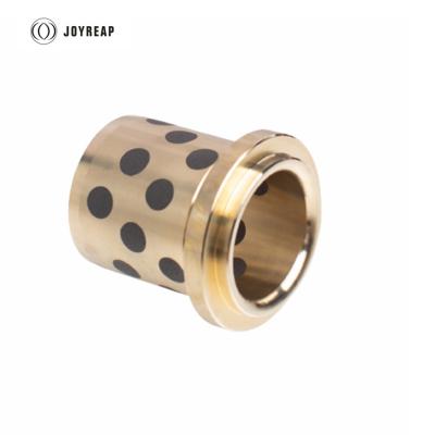 China OEM Graphite Bronze Bearing Bush Copper Alloy Sliding Guiding Bushes for sale