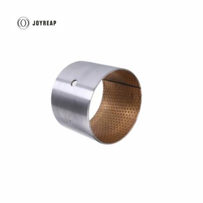 China CuSn6.5P Bimetallic Bearing Bronze Alloy Bimetal Sliding Bushing for sale