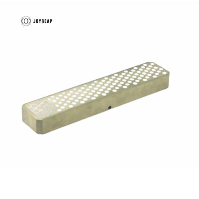 China Aluminum Graphite Plugged Bronze Wear Plate Lubripads PTFE Bearing Pad for sale