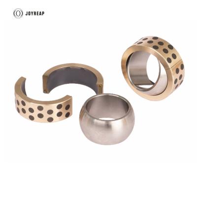 China Maintenance-free self-lubricating sliding bearings AISI 420 inner ring C86300 bronze spherical plain oiles bearing bush à venda