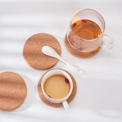 China Viable Factory Custom Eco Friendly Cork Coaster Customized Shape Hex Absorbent Square Around Wine Drinks Tea Coffee Cup Coasters for sale