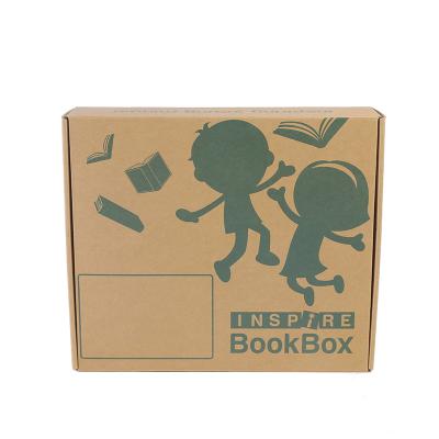 China Recycled Materials Printing Eco Friendly Customized Corrugated Kraft Paper Box for sale