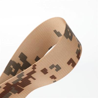 China Viable New Design Estonian 4 Colors Drop IRR Woodland Digital Camouflage Camouflage Pattern Durable Webbing for sale