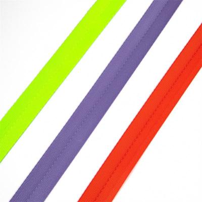 China Viable Pastel Color Outdoor Tape 2Twill 2V Herringbone Woven Nylon Webbing for sale