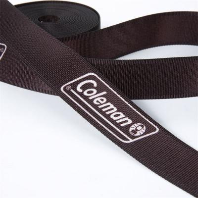 China Other JUDE Custom ODM Sublimation Logo Pattern Printing Tape Heat Transfer Polyester Printed Webbing Straps for sale