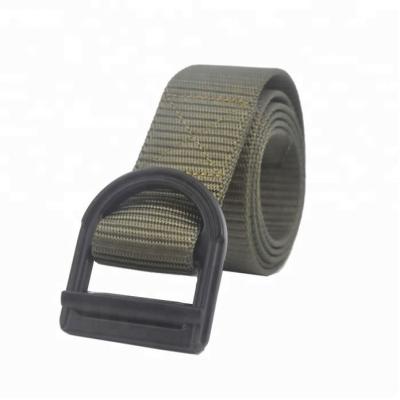 China High Strength / Tear Resistant / Wear-resistance / Quick-drying 38mm Tactical Combat Olive Drab Belt With Zinc Alloy Buckle for sale