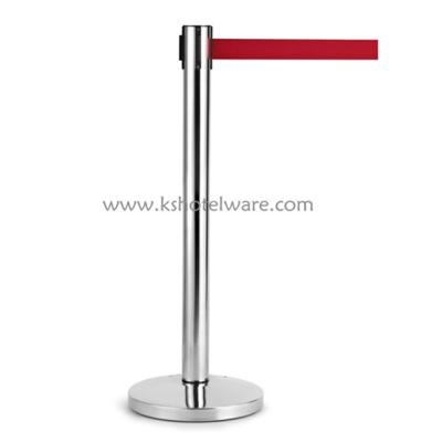 China 201# Stainless Steel Retractable Belt Stand Holder Portable Chrome Holder for sale