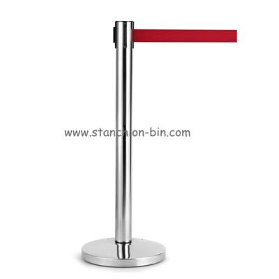 China 201#Stainless Steel Q Manager Crowd Control Barrier for sale