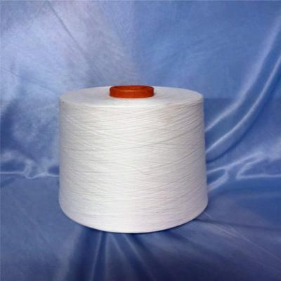 China Sustainable Virgin Spun Polyester PET Cotton Rope 16S 21S Thread For Curtain en venta