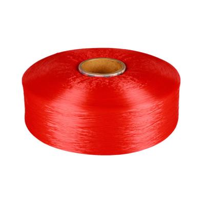 China Abrasion-Resistant 300D Polypropylene 300D HT PP Multifilament Yarn Red for sale