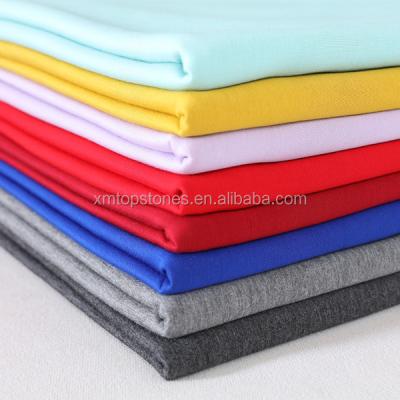 China Plain Thermal Underwear Knitting Fabric One Side Brush For Winter Clothes for sale