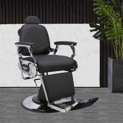 China Super Quality Modern Hot Sale Antique Barber Chair Suppliers Black Hydraulic Pump Barber Chairs for sale