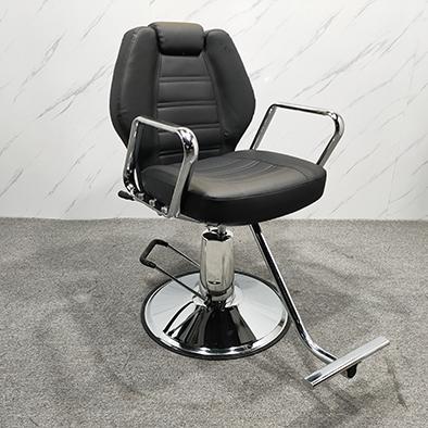 China Barber Furniture All Purpose Portable Modern Black Extended Hairdressing Pump Styling Chair Salon for sale