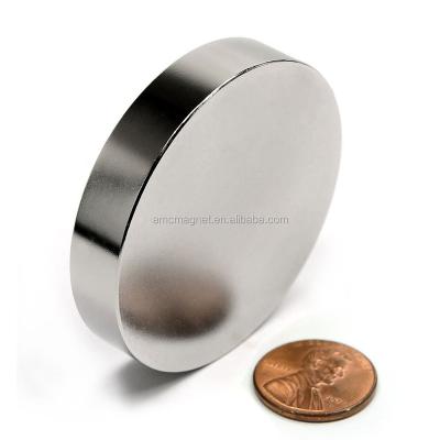 China Strong industrial magnet rare earth cylinder neodymium sintered magnet for sale