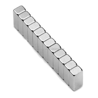 China Industrial Block Ndfeb Rare Earth Magnet Strong Power Permanent Magnet N52 for sale