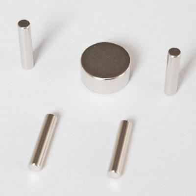 China Magnetic Materials N30 N33 N35 Cylinder Customized Strong NdFeB Magnet Disc Neodymium Magnets for sale