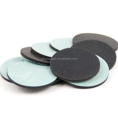 China Industrial Magnet Cheap Prices Custom Isotropic Die Cut Adhesive Rubber Magnet for sale