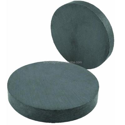 China Low Price Y30BH 25x3mm Industrial Round Disc Magnet Ceramic Ferrite Magnet For Sale for sale