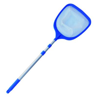 China Eco-friendly Hot Selling Plastic Pool Skimmer Pool Leaf Rake for Swimming Pool and Spa with Telescopic for sale