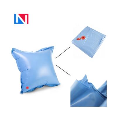 China Eco-friendly PVC (PVC thickness: 0.18-0.5mm can be customized) 4x4' inflatable air pillow for above ground swimming pool for sale