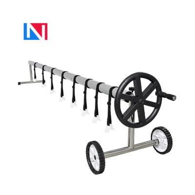 China High Quality Eco-friendly Pool Cover Roll Reel Norland Pool Manual Pool Cover Reel for sale