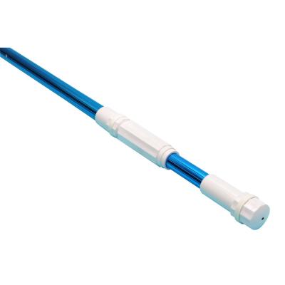 China Reliable Fits Eco-friendly Quality 2x6' SGL And DGL Cam Aluminum Alloy Swimming Pool Cleaner Pole Blue Telescopic Pool Pole For Skimmer for sale