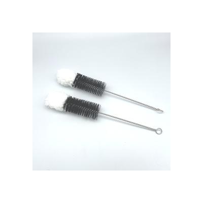 China Viable direct plastic bottle brush pp plastic bottle milk factory white brush for sale